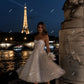 Gaun Perkahwinan Midi Berkilat A-Line Kekasih Gaun Parti Pengantin Glitter Tanpa Lengan untuk Wanita Pakaian Prom Malam Teh Teh