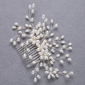 3pcs/set Pearl Wedding Hair Combs Headpieces Elegant Bridal Tiaras Side Combs Hair Clips Bride Hairpins Prom Bridal Hair Pieces