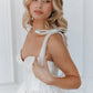 Princess Strapless with Ruffles Wedding Dress Satin  Bow Court Simple Bridal Gown Vestido De Novia Train Dress