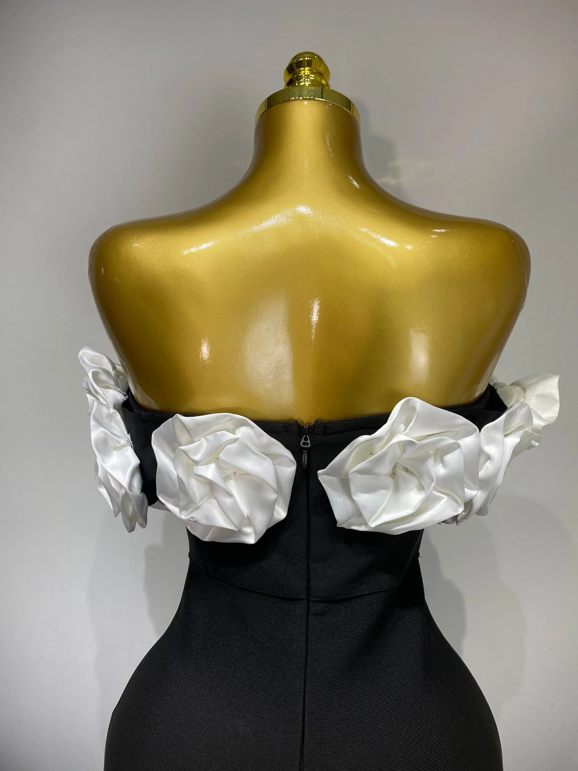 Women Luxury Rhinestone Celebrity Sexy Off Shoulder Flower Maxi Long Bodycon Bandage Dress Elegant Evening Club Party Outfit