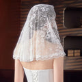 Mantilla Lace Veils For Women Spanish Muslim Head Covering Church Veil Black White Chapel Catholic Bridal Veils For Wedding