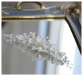 Flower Bridal Hair Comb Headpieces For Wedding Hair Accessories Pearl Bride Hairpin Hair Clips Prom Wedding Hair Piece Headdress sliver 1