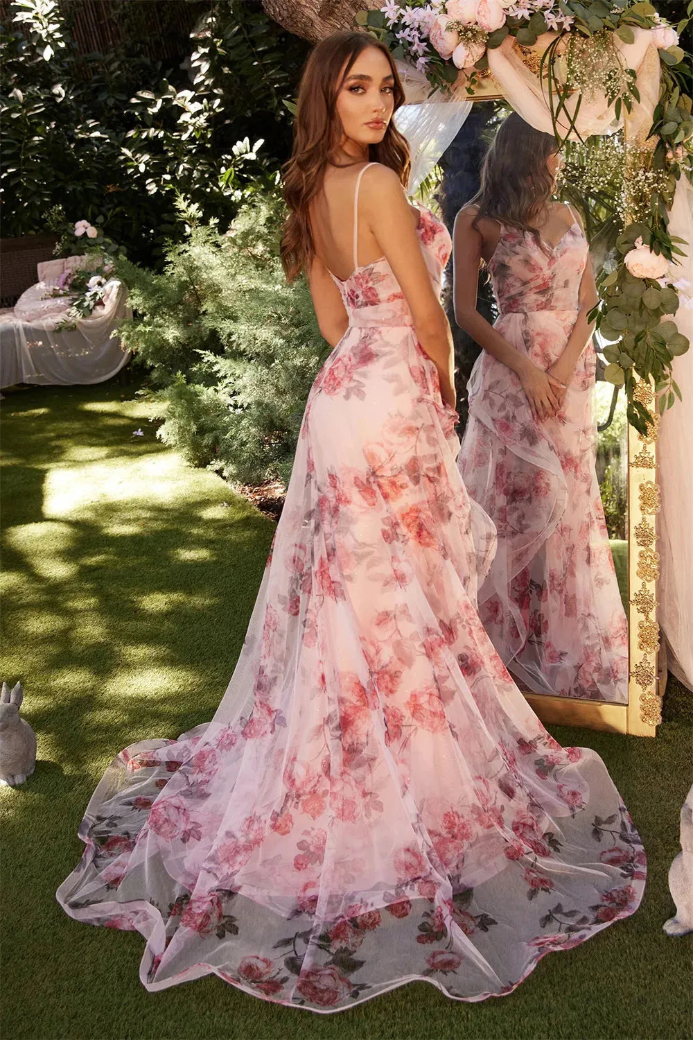 Green Dress Wedding Guest Outfits For Abroad Backless Dress Long Flowy Dress With Slit Green Satin Green Dress Wedding Guest Outfits For Abroad Backless Dress Long Flowy Dress With Slit Green Satin