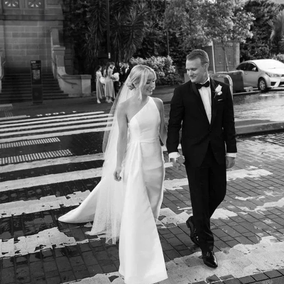 Robe De mariée longue en Satin blanc, avec jupe amovible, robe De bal formelle pour femmes, robe De célébrité