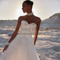 Elegant A-Line Wedding Dresses Sweetheart Lace Floor Length Bridal Dress Boho Beach Wedding Prom Ball Gowns Customized