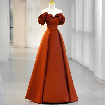 Elegant Dresses for Women Evening Dress Luxury Robe Prom Gown Formal Party Long Customized Occasion Wedding Women's Picture color