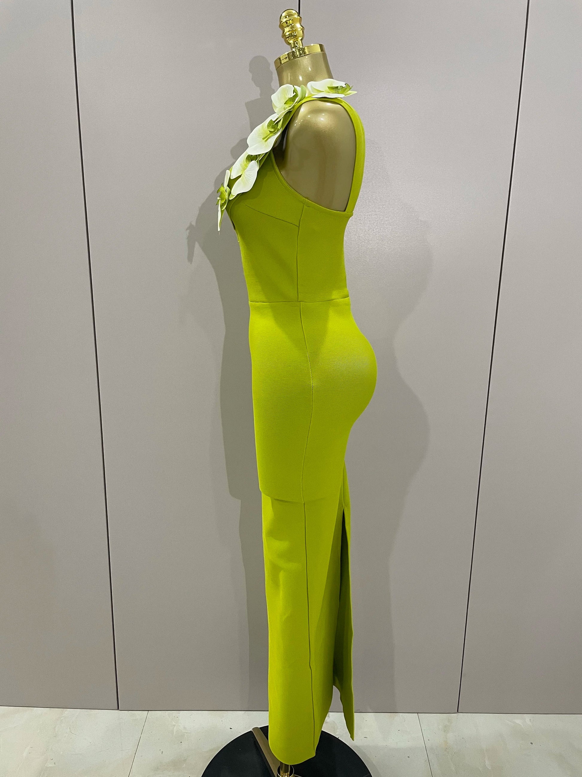 Designer Bodycon Bandage Luxury Birthday Party Dress Women Elegant V Neck Appliques Maxi Long Celebrity Evening Prom Gowns