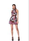 Top Quality Women Sexy Off the Shoulder Embroidery Bodycon Mini Dress Elegant Evening Party Birthday Girls' Vacation Outfit