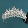 Baroque Crowns And Tiaras For Women Crystal Queen Princess Bridal Crown For Wedding Hair Accessories Party Prom Hair Jewelry as picture 3