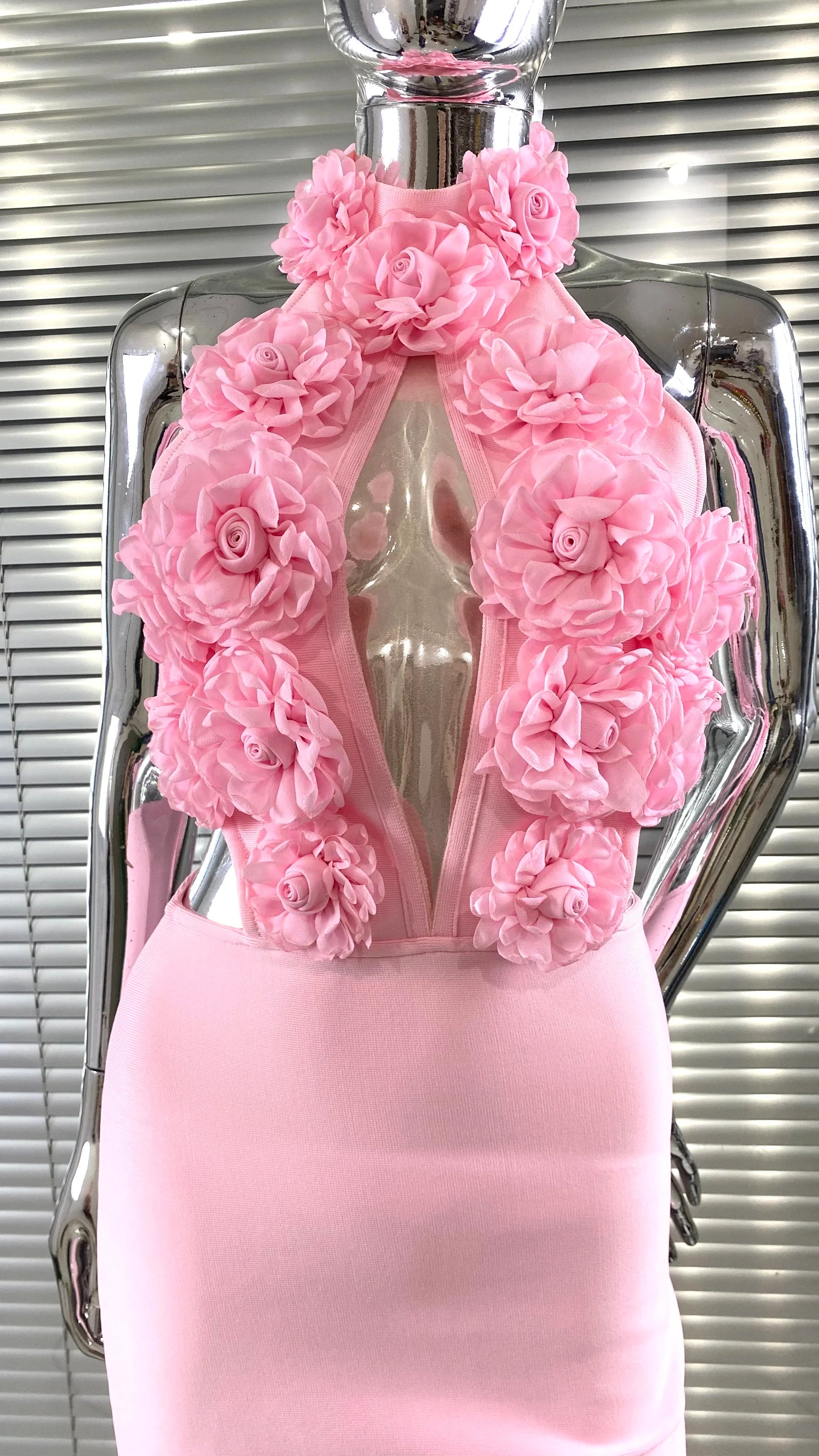 Summer Sexy Halter Sleeveless Package Hips Ankle Lenght Bandage Dress Graceful Woman Party Dress Cocktail Party Vestido