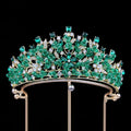 Crystal Crowns For Queen Princess Bridal Tiara Crown For Wedding Bride Hair Accessories Pageant Women Diadem Wedding Headdress as picture 3