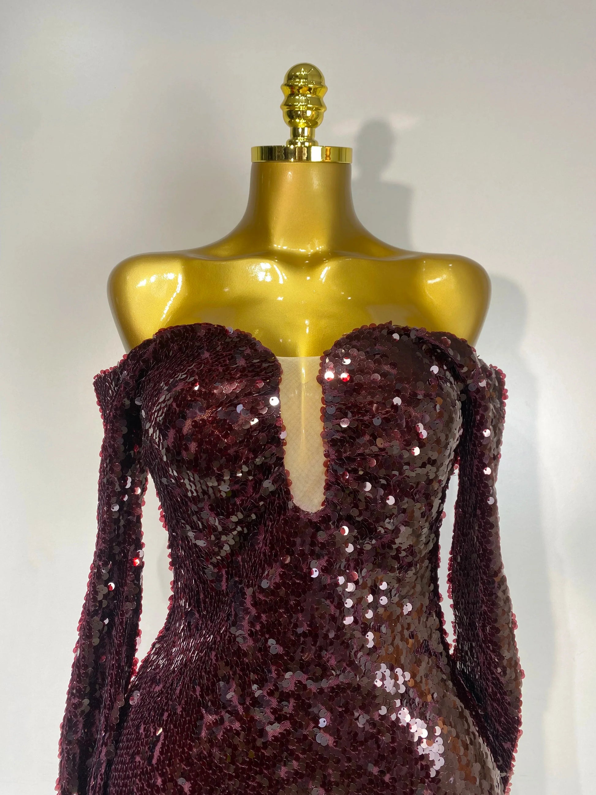 Women Luxury Sequin Celebrity Sexy Off Shoulder Long Bodycon Dress Elegant Evening Club Party Fashion Birthday Dresses