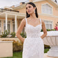 Luxury Mini Wedding Party Dresses V Neck Sleeveless Beading Bridals Gowns for Women Mermaid Brides Evening Prom Dresses