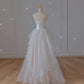 French Luxury White Wedding Dresses for Bride Women Elegant Sexy Strapless Long Evening Prom Party Dress Fairy vestidos