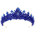 Luxury Princess Crowns For Women Crystal Queen Bridal Tiara Crown For Wedding Bride Headpiece Party Prom Hair Jewelry Diadem as picture 4