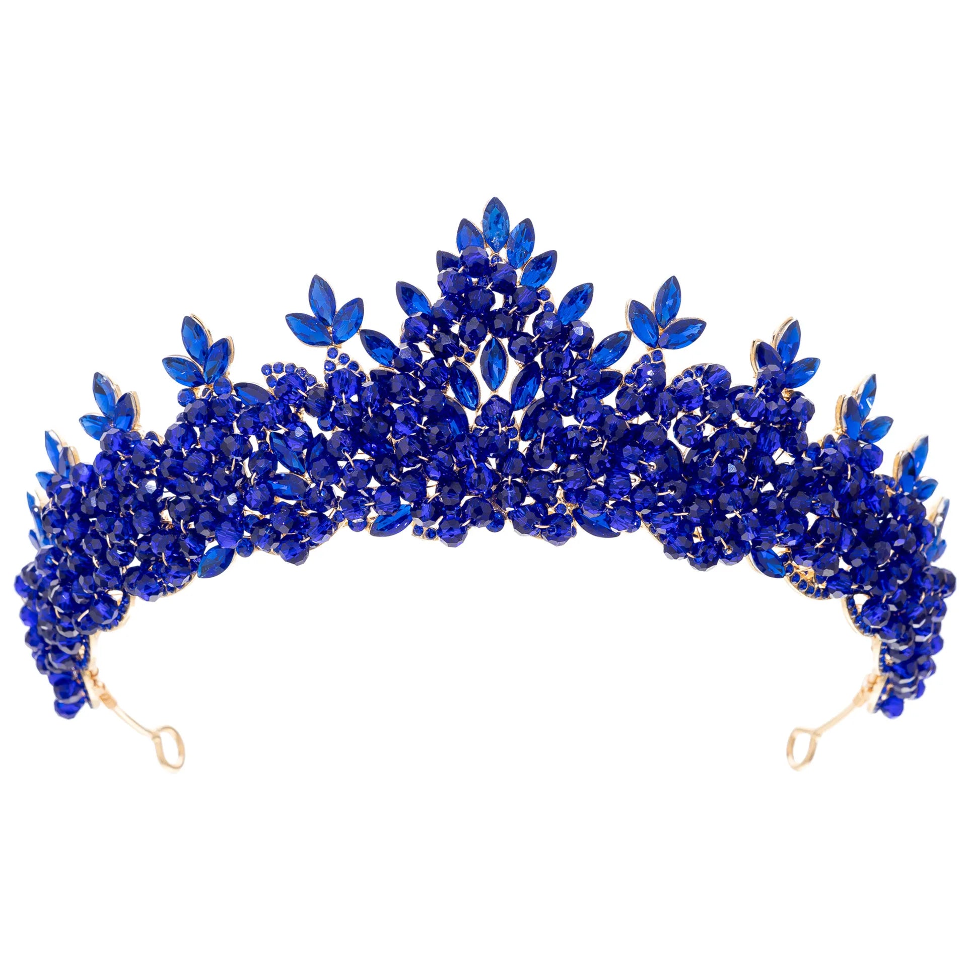 Luxury Princess Crowns For Women Crystal Queen Bridal Tiara Crown For Wedding Bride Headpiece Party Prom Hair Jewelry Diadem as picture 4