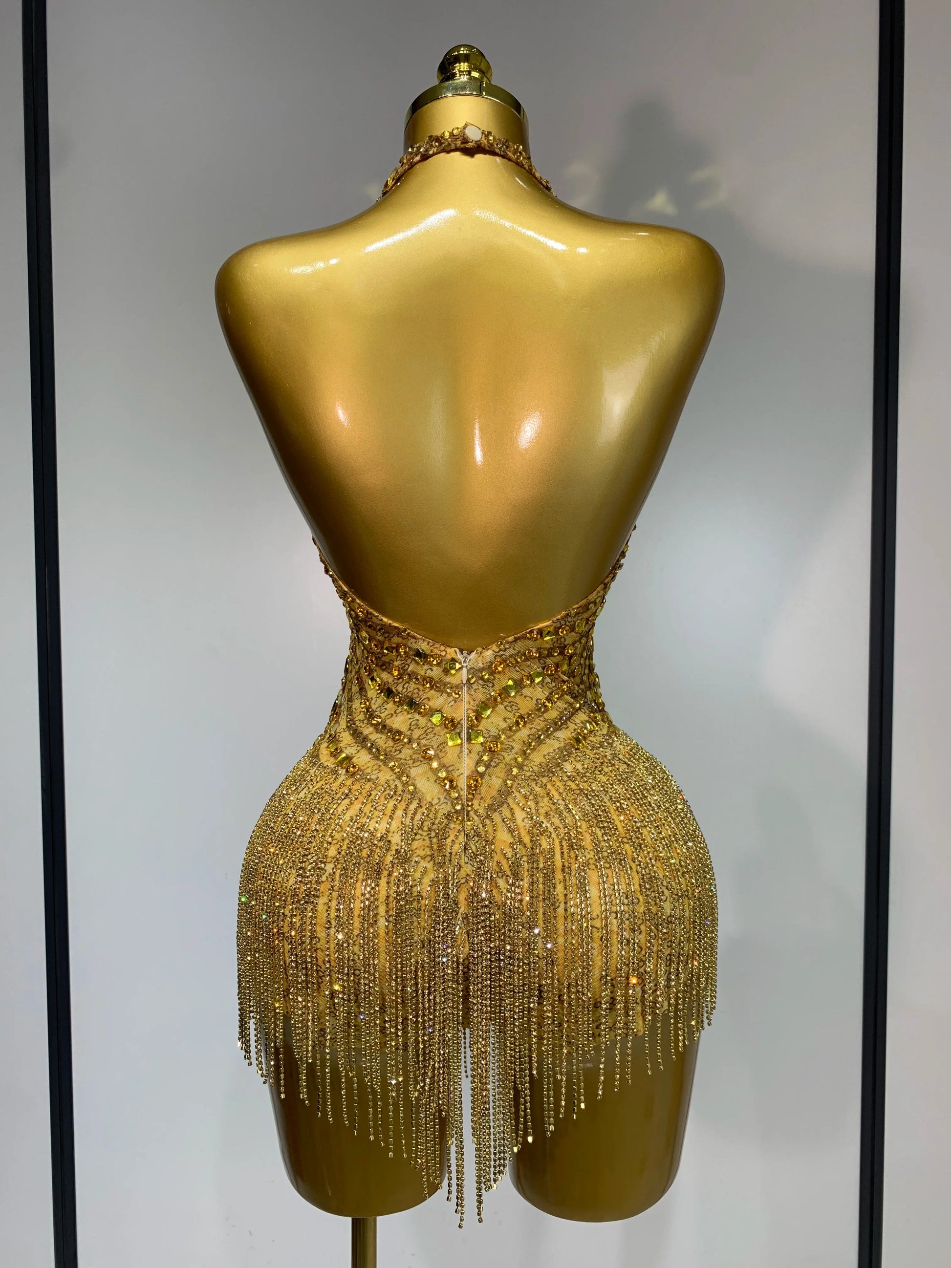 Women Sexy See Through Stretch Bodysuits Birthday Dancer Performance Wear Mesh Luxury Rhinestone Nightclub Hotwife Outfit