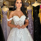 Gaun Perkahwinan A-Line Kekasih Appliques Tulle Brides Party Gowns For Women Bridals Long Evening Dresses Bespoke