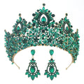 Baroque Crown For Queen Luxury Crystal Bridal Crowns And Tiaras For Wedding Hair Accessories Pageant Prom Hair Jewelry Headdress as picture 4