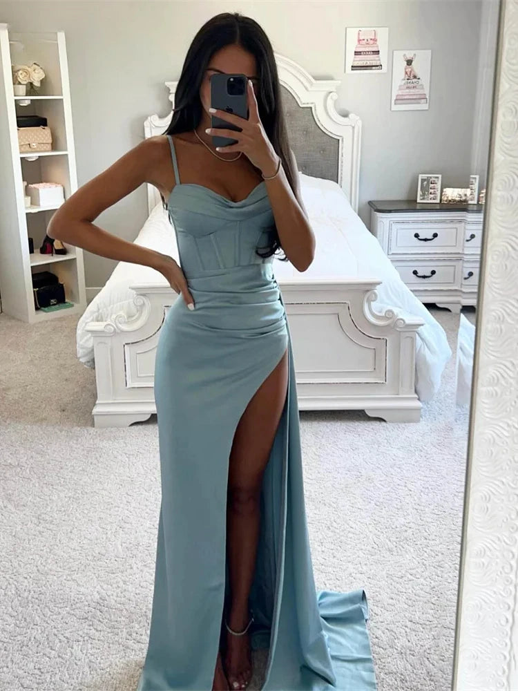 Bridesmaid Prom Party Cocktail Evening Dresses Ball Gowns Wedding Dress for Women Luxury Dress Birthday Robe Soiree Customized picture Color