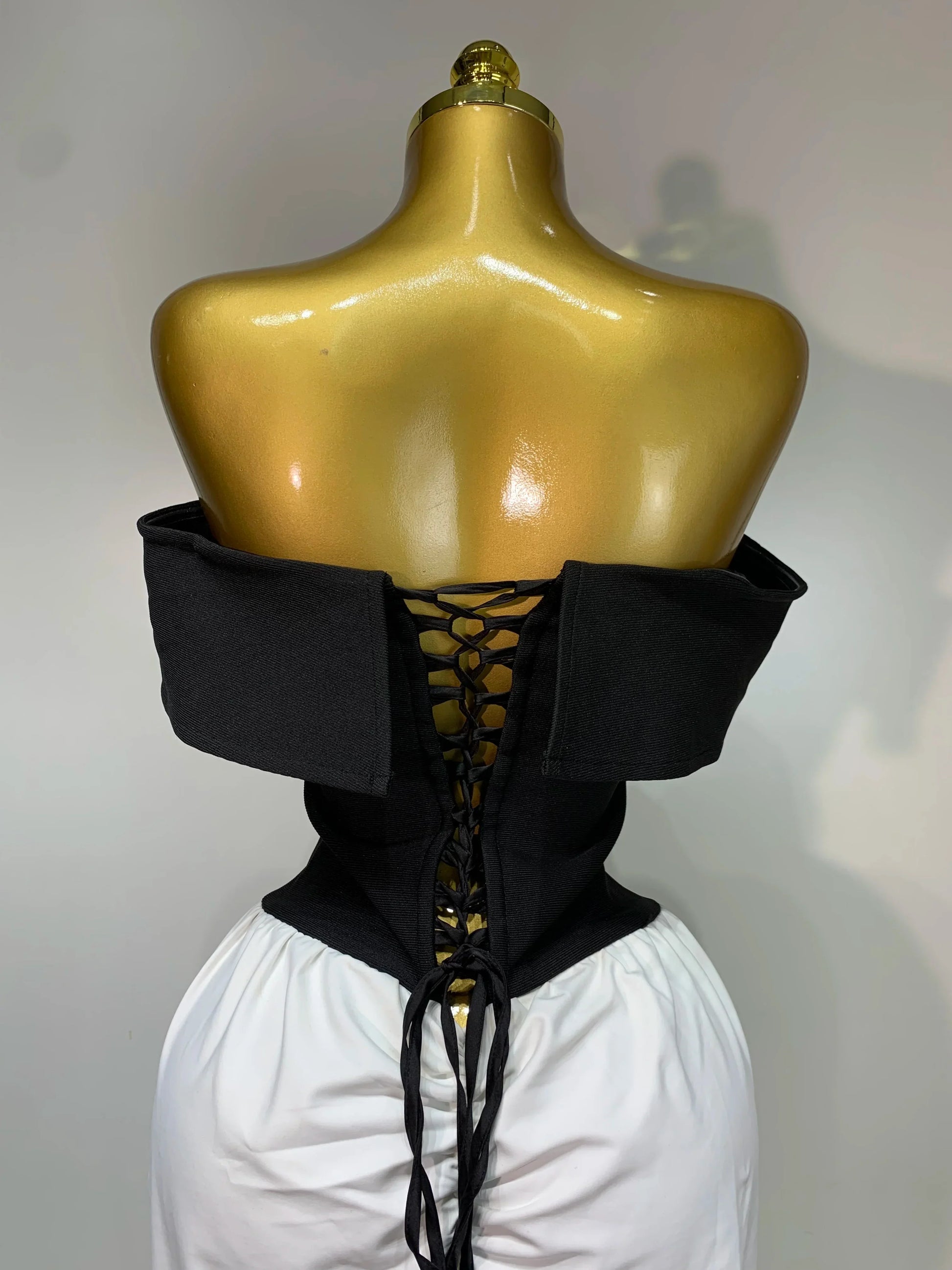 Women Sexy Off Shoulder Black And White Bandage Mermaid Long dress Formal Evening Party Elegant Luxury Birthday Dress