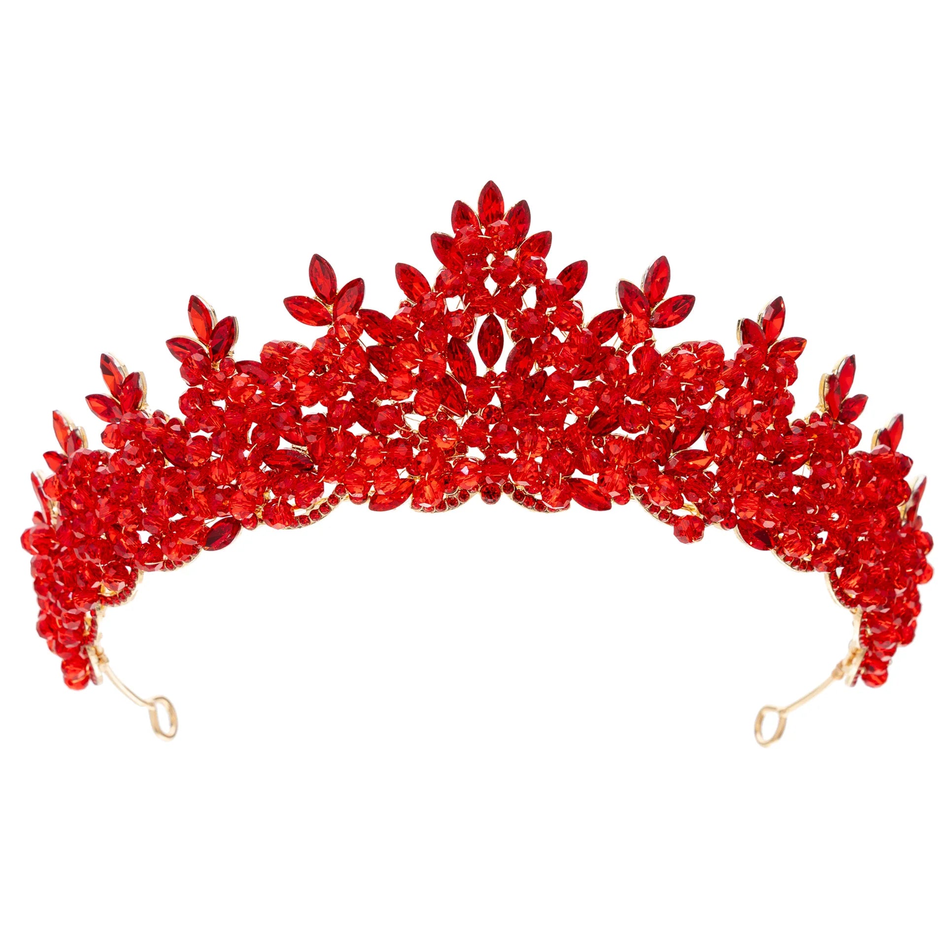 Luxury Princess Crowns For Women Crystal Queen Bridal Tiara Crown For Wedding Bride Headpiece Party Prom Hair Jewelry Diadem as picture 1