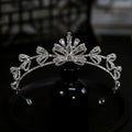 Crystal Crowns For Queen Wedding Hair Accessories Princess Bridal Tiara Crown For Women Pageant 15 Years Party Prom Headdress as picture 1