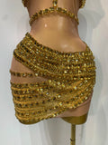 Sparkly Rhinestone Short Dress for Women Sexy Party Celebrate Birthday Dress Photo Shoot Performance Stage DJ Singing Costumes