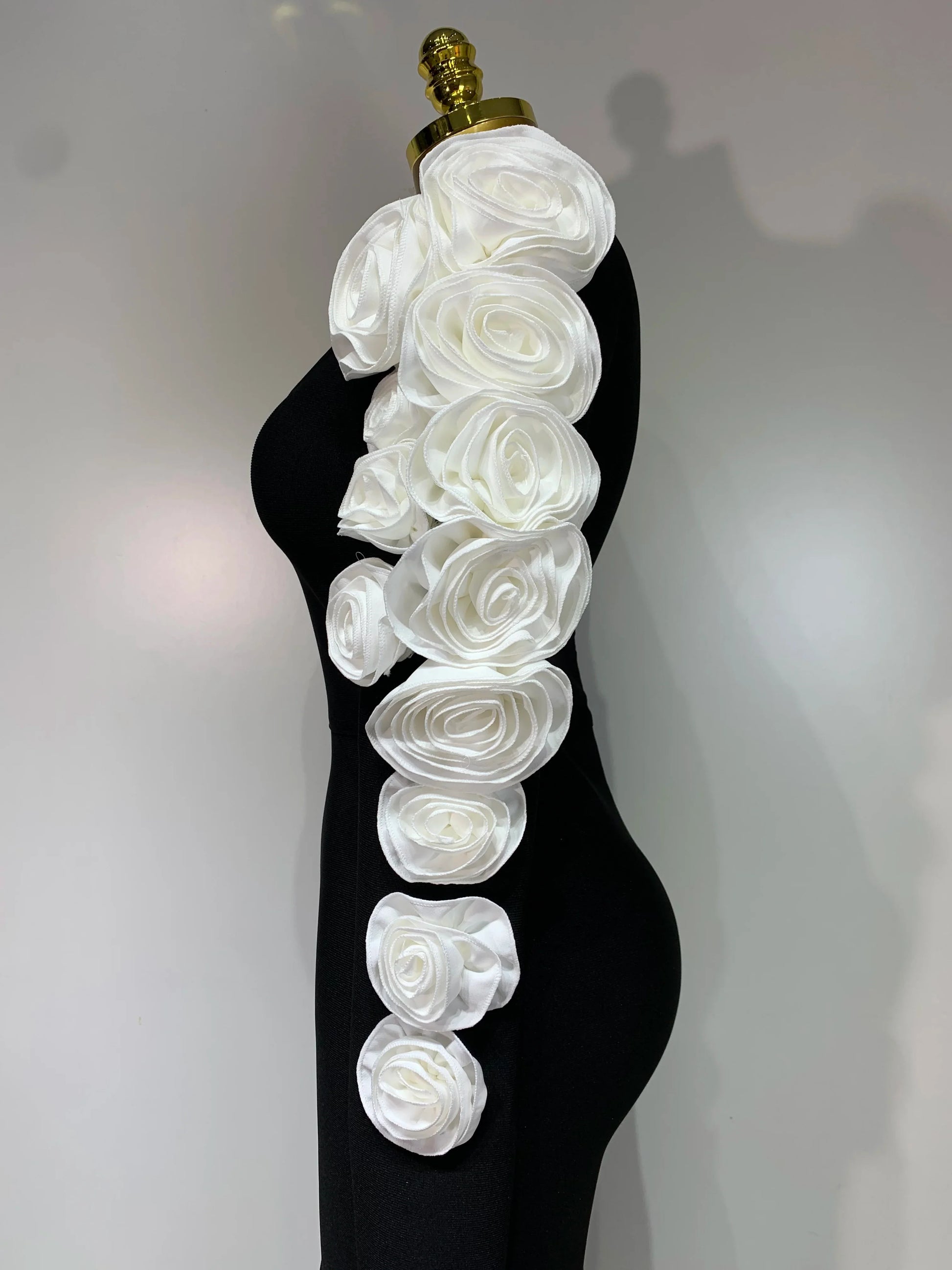 Women Sexy One Shoulder Cut Out Flower Maxi Long Bodycon Bandage Dress Celebrity Elegant Evening Club Birthday Party Dresses