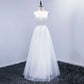 Sweet White Chiffon Lace Bride Wedding Party Maxi Dresses for Women Summer Sexy Elegant Evening Evening Ospite Long Dress