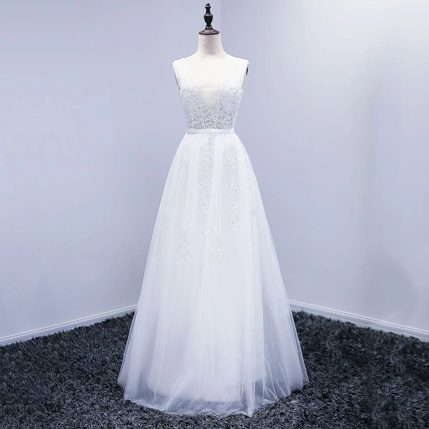 Robe longue en mousseline de soie et dentelle pour femmes, tenue de soirée de mariage, Maxi, Sexy, élégante, demoiselle d'honneur, invitée de soirée, été