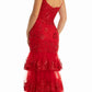 Wine Red Tulle Prom Dresses V-neck Sheath فساتين السهرة Elegant Sleeveless Floor-Length Shiny Sequins vestidos verano moda