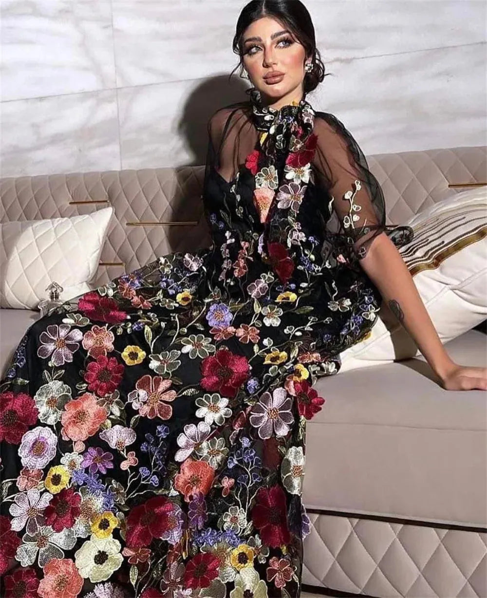 Flower Lace Embroidery A-line Tulle Wedding Dress Silk Scarf Spaghetti Strap Custom Dresses Plus Size vestido feminino as pic