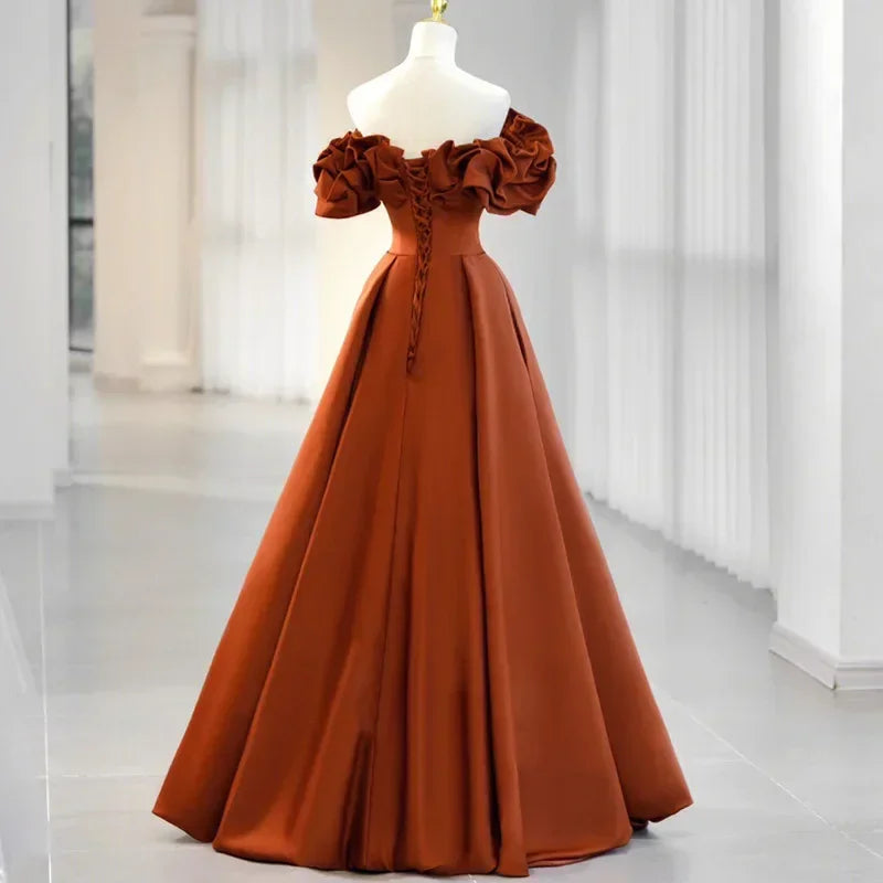 Elegant Dresses for Women Evening Dress Luxury Robe Prom Gown Formal Party Long Customized Occasion Wedding Women's