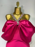 Women Sexy Halter Off the Shoulder Crystal Ruffles Bodycon Long Bandage Dress Nightclub Party Luxury Birthday Celebrate Gowns