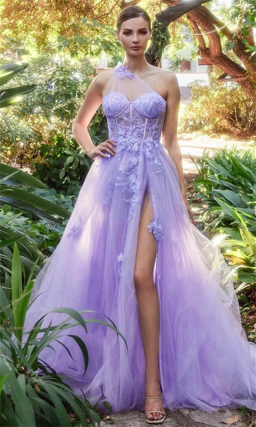 Prom Party Cocktail Evening Dresses Ball Gowns Wedding Party Dress Women Elegant Luxury Dress for Weddings Formal Customized PURPLE