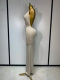 Sexy Backless Bodycon Dress Women Eegant Birthday Evening Party Dresses Luxury Formal Prom Dresses Sparkly Nightclub Vestidos