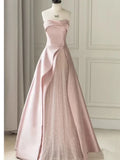 High-end Luxury Woman's Women's Evening Dress Long Dresses for Women Party Wedding Evening Elegant Gown Formal Prom Customized Pink