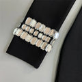 Sexy Women's Light Luxury Patchwork Nail Diamond Design Bandage Dress One Collar Shoulder Long Sleeve Bodycon Long Dresses