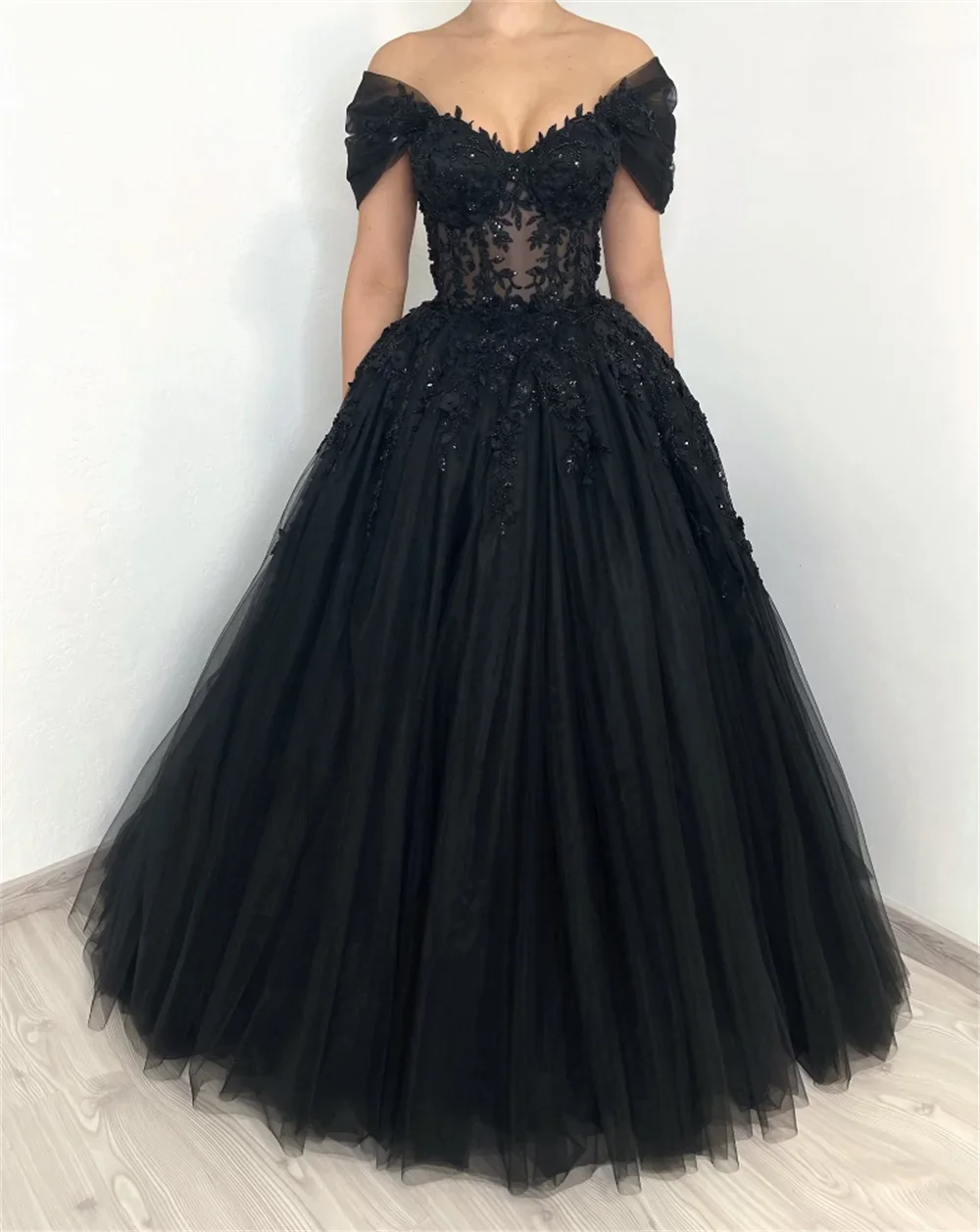 Prom Party Cocktail Evening Dresses Ball Gowns Elegant Formal Dresses for Women Luxury Woman Party Dress Wedding Long Customized black