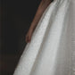 White Lace Appliques Prom Dresses Off the Shoulder vestidos de noche Elegant Sleeveless Ankle-Length Formal Evening