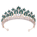 Baroque Crowns And Tiaras For Wedding Bride Hair Accessories Pearl Crystal Princess Queen Bridal Tiara Crown For Women Headdress as picture 1