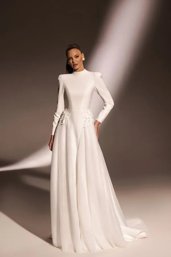 Wedding Dresses for Petite Brides Elegant gowns designed for shorter