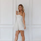 Vestido De Novia Simple White Sassy Skirt Wedding Dress Train Dress Satin  Bow Court Bridal Gown