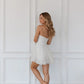 Vestido De Novia Simple White Sassy Skirt Wedding Dress Train Dress Satin  Bow Court Bridal Gown