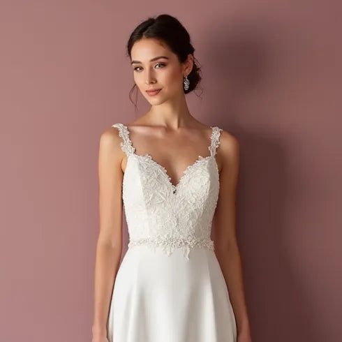 Sexy Mermaid Wedding Dress for a Glamorous and Confident Bridal Look backless mesh New Satin silk