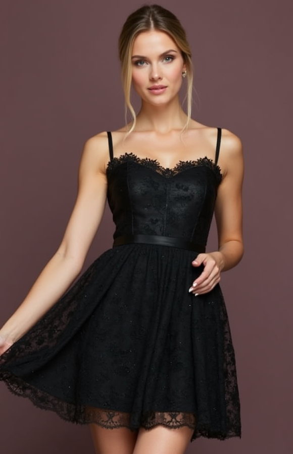 Timeless Black Evening Dress and Prom Dress with a Simple Silhouette for an Effortless Style backless black New Satin