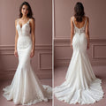 Sexy Mermaid Wedding Dress with a Sleek and Chic Design for Trendy Brides backless mesh New