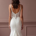 Sexy Mermaid Wedding Dress with a Sleek and Chic Design for Trendy Brides backless mesh New
