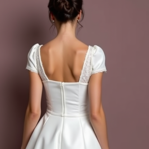 Flirty Short Wedding Dress and Mini Dress with Spaghetti Straps for a Delicate Look embroidery New Satin Short Wedding Dress silk